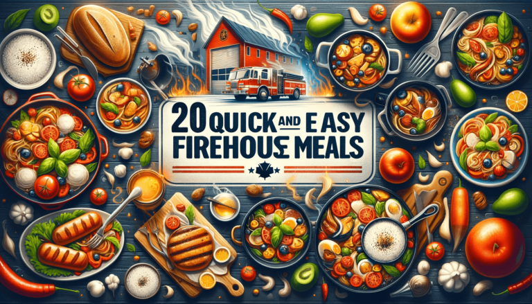 20 Quick and Easy Firehouse Meals