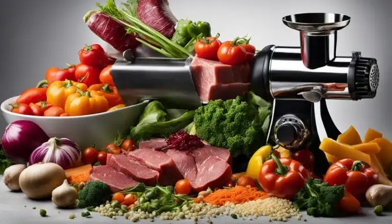 Can you grind vegetables in a meat grinder